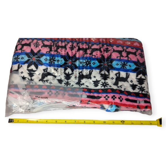 NWT Vera Bradley Small Tote Nordic Stripe Fleece - Picture 7 of 8